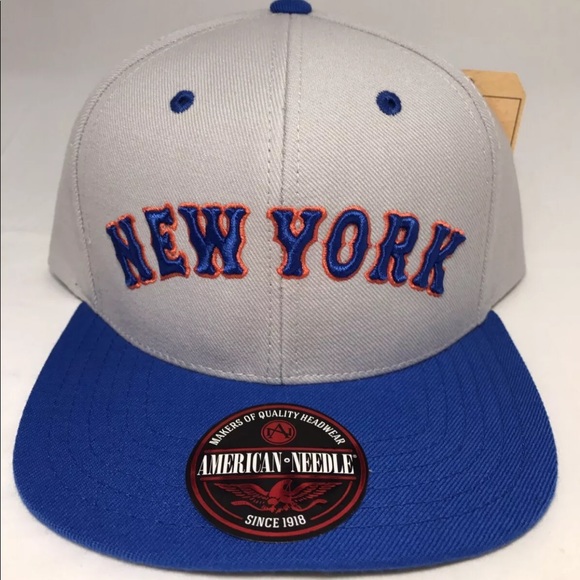American Needle Other - American Needle New York Met Snapback Baseball Hat